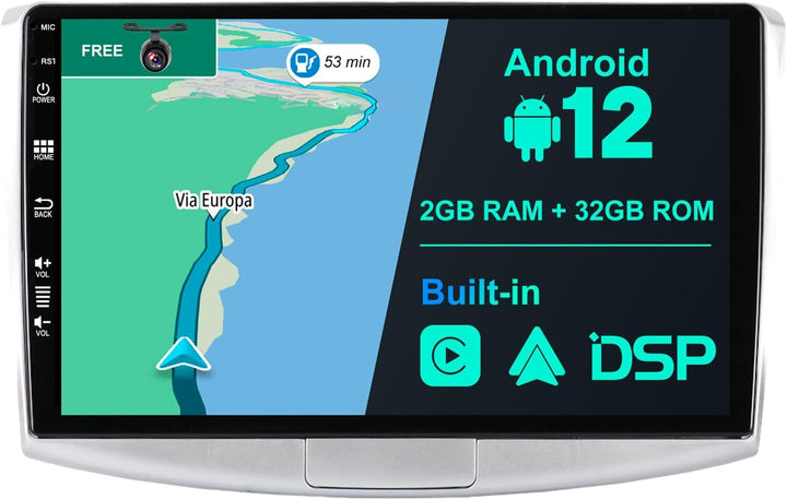 JOYX Android 10 Autoradio Passt für Passat B6 / B7 Magotan/CC (2010-2018) - Rückfahrkamera Canbus KO