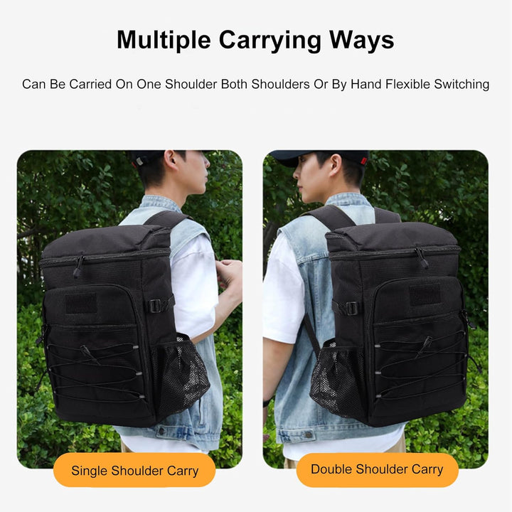 Kühlrucksack Isoliert Auslaufsicher, Grosse Kapazität, Multifunktionaler Isolierrucksack für Camping