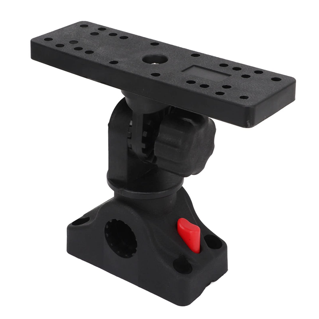 Fischfinder-Montagebasis, 360° Verstellbare Universal-Tiefenfinder-Halterung, Halterung für Marine,