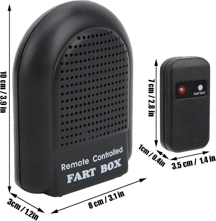 Elektronische Furzbox, lustige Furzmaschine mit Fernbedienung zum Spielen für Unfug für von 9 bis 15