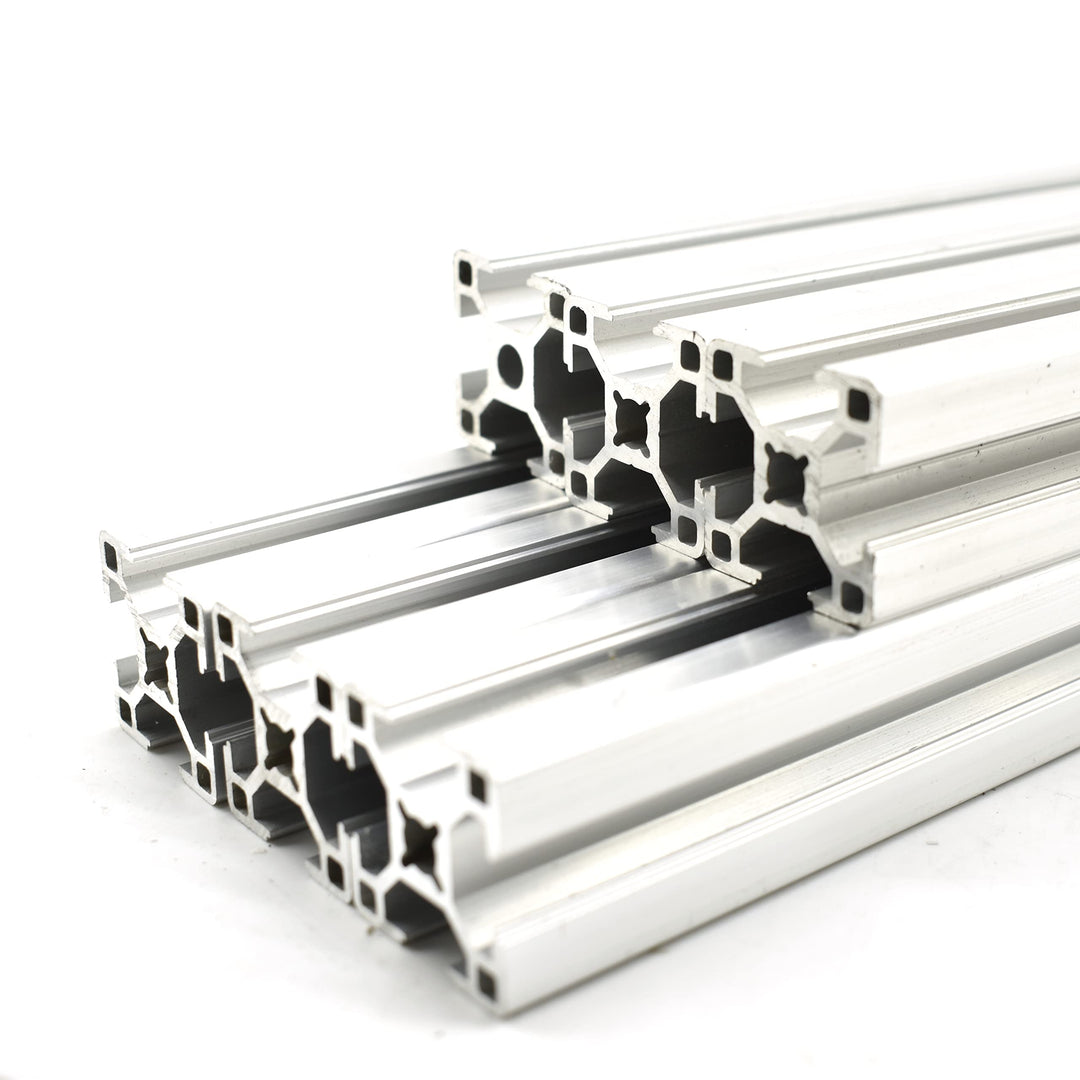 6 StückStrebenprofil Alu-Profil Nut 8 30x30 Zuschnitt 1300 mm 1300 mm 6 Stück, 1300 mm 6 Stück