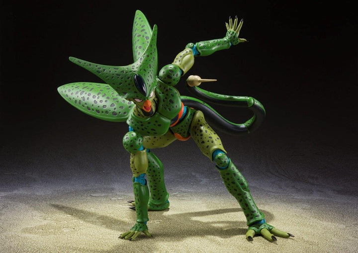 Tamashi Nations - Dragon Ball Z - Cell First Form, Bandai Spirits S.H.Figuarts grün, grün