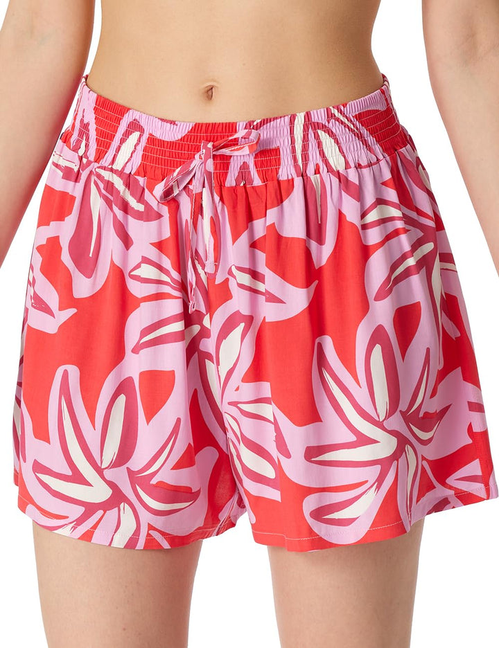 Schiesser Damen Schlafhose Kurz Webhose-Mix + Relax Pyjamaunterteil 36 Multicolor 2_181197, 36 Multi