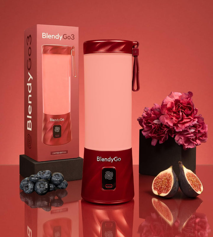 BlendyGo 3 Tragbarer Mixer, Blender, Mini Standmixer, 550 ml, Smoothie maker, Mixer smoothie maker t