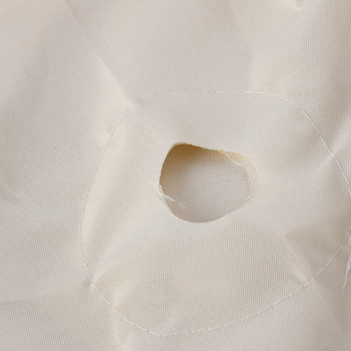 SMLJFO Ersatz-Sonnenschirm-Überdachung mit 8 Rippen, 3 m, Markttisch-Regenschirm, wasserdicht, UV-Sc
