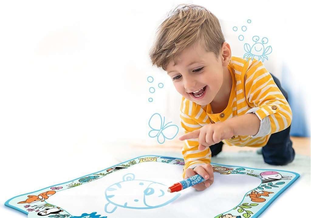 Ravensburger 4564 Aquadoodle Animals - Erstes Malen für Kinder ab 18 Monate - Malset für fleckenfrei