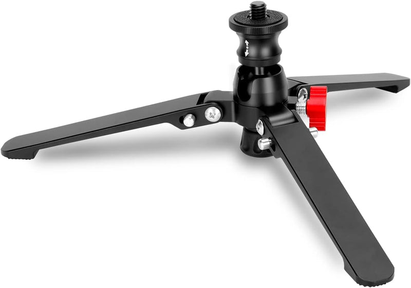 Koolehaoda Mini Stativ Desktop Stativ Universelle 3 Fuss Einbeinstativ-Stützbasis Ständer Einbeinsta