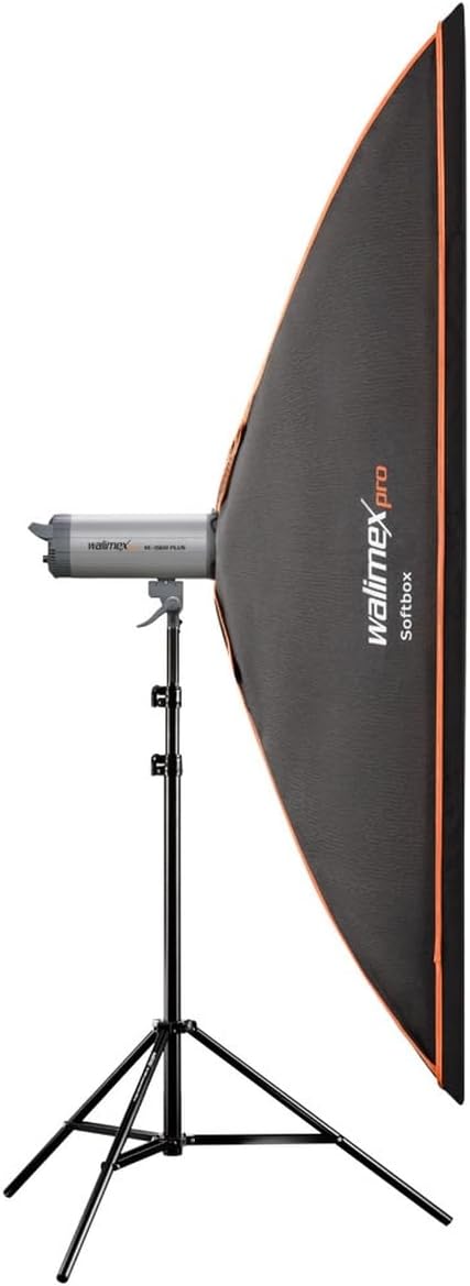 Walimex pro Softbox Orange Line 60x200 ohne Adapter, ohne Adapter