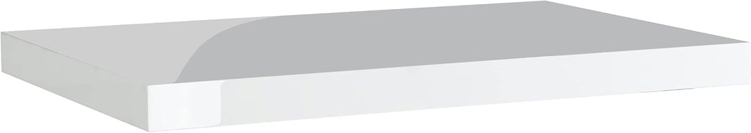 paplinskimoebel Girona Waschtischplatte für Aufsatzbecken Waschbecken, 80 x 40 x 3,6 cm weiss Hochgl