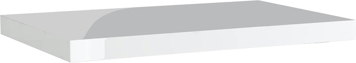 paplinskimoebel Girona Waschtischplatte für Aufsatzbecken Waschbecken, 80 x 40 x 3,6 cm weiss Hochgl