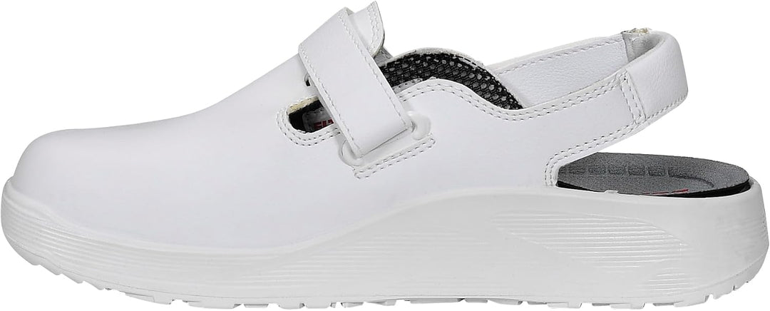 ELTEN Clog Michel White ESD OB, Herren, Textil, leicht, klassisch, Weiss, Grösse: 44 44 EU, 44 EU