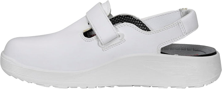 ELTEN Clog Michel White ESD OB, Herren, Textil, leicht, klassisch, Weiss, Grösse: 44 44 EU, 44 EU