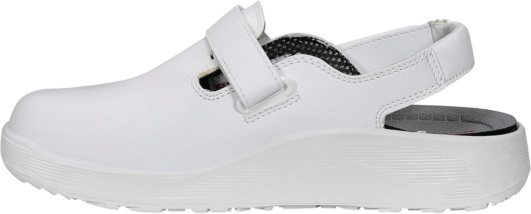 ELTEN Clog Michel White ESD OB, Herren, Textil, leicht, klassisch, Weiss, Grösse: 46 46 EU, 46 EU