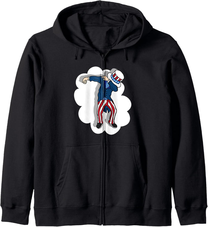 American Dabbing Lustiges Dab Dance Geschenk Kapuzenjacke