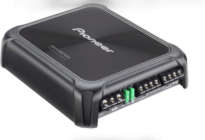 Pioneer GM-D8704 4-Kanal Class-D Verstärker (1.200 W), Variabler TPF & HPF, Sensor für Lautsprechere