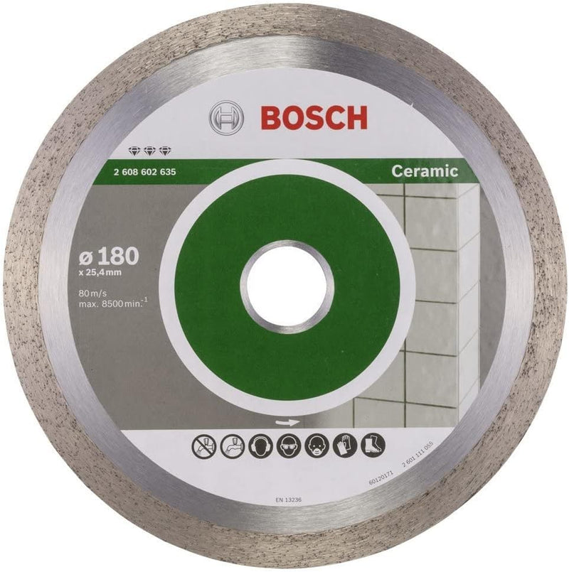 Bosch Accessories Bosch Professional Diamanttrennscheibe Best für Ceramic, 180 x 25,40 x 2,2 x 10 mm