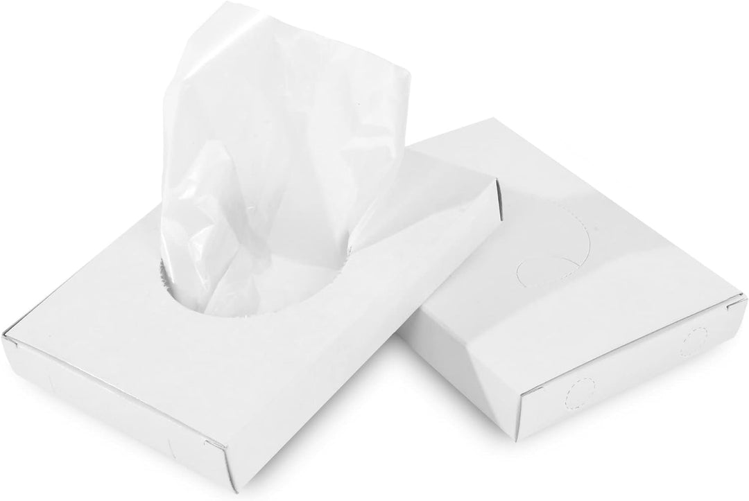 Funny Hygiene-Bags weiss, 48 Boxen a 25 Bags, 1er Pack (1 x 48 Stück) & Hygienebeutel-Spender - Farb