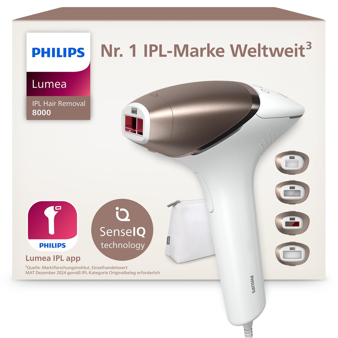 Philips Lumea IPL Prestige, 4 Aufsätze – Haarentfernungsgerät