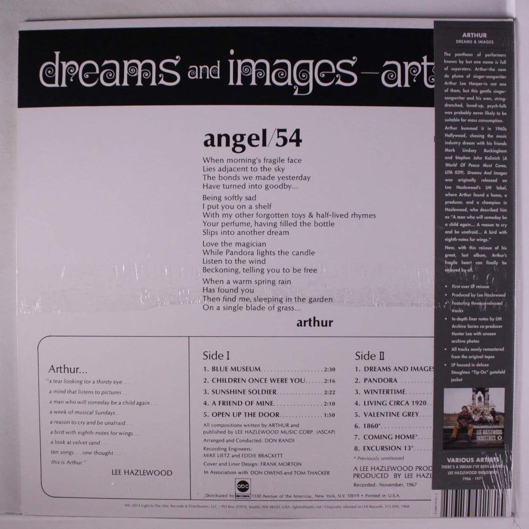 Dreams and Images, Vinyl