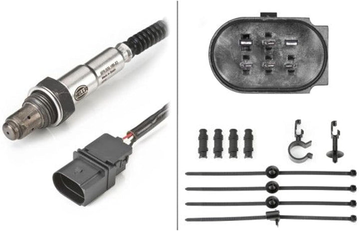 HELLA 6PA 009 166-831 Lambdasonde - 6-polig - Kabel: 800mm