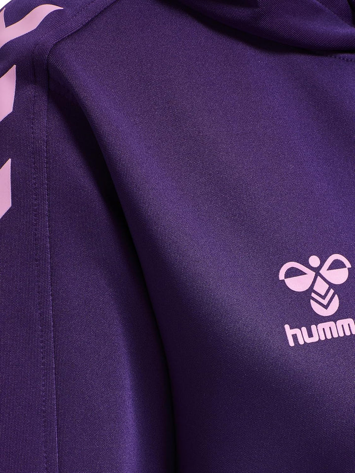 hummel Damen Hmlcore Xk Poly Sweat Hoodie Woman Sweatshirt, Acai