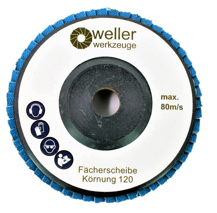 3er Set Fächerscheibe passend für Bosch GWS 10,8V 12V 76x10mm Körnung:60/80/120 Zubehör für mini Akk