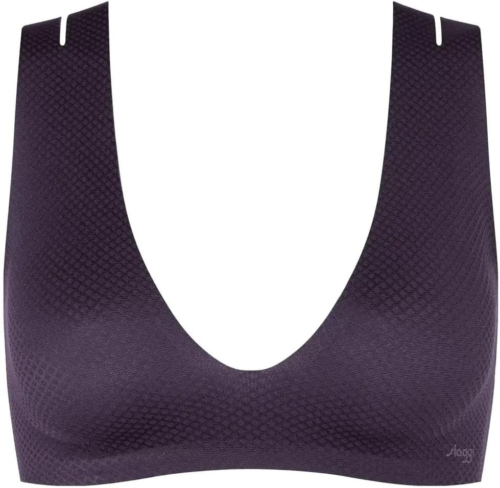 Sloggi Damen Zero Feel Flow Bralette Bustier, Blueberry