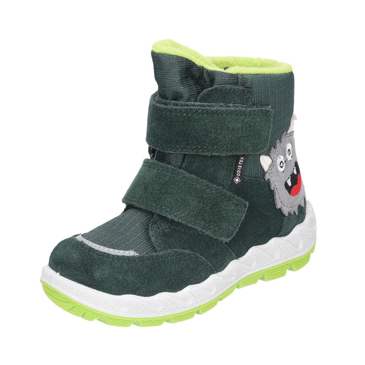 Superfit Jungen Icebird Warm Gefütterte Gore-tex Schneestiefel 21 EU Weit Grün Hellgrün 7000, 21 EU