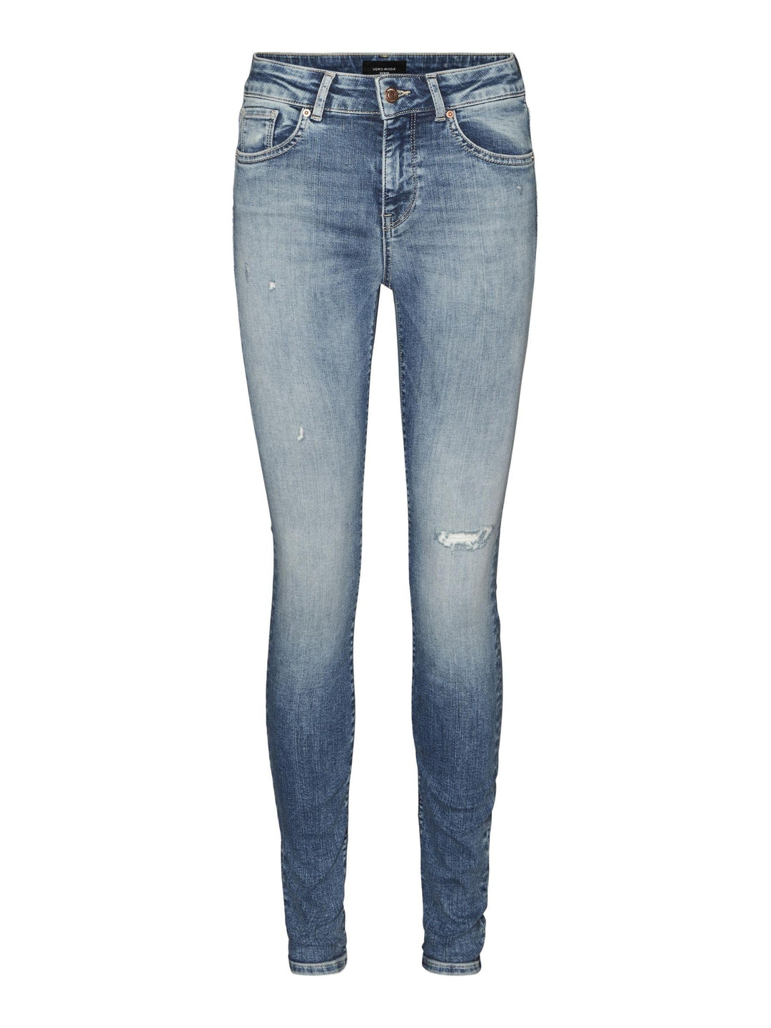VERO MODA Damen Jeans XS Medium Blue Denim, XS Medium Blue Denim