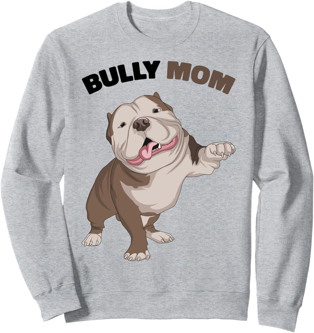 American Bully Mom Hunde Mama Frauen Sweatshirt