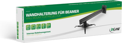 InLine 23139A Wandhalterung / Kurzdistanz-Halterung für Beamer, max.