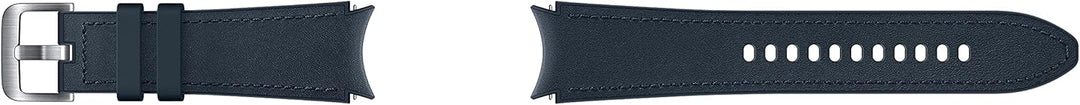 Samsung Hybrid Leather Band (20 mm, M/L) ET-SHR89 für die Galaxy Watch4-Serie, Navy, Large