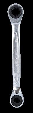 KS Tools 503.4543 4 in 1 GEARplus umschaltbar Doppel-Ratschenringschlüssel, 12x13x14x15mm, 12x13x14x