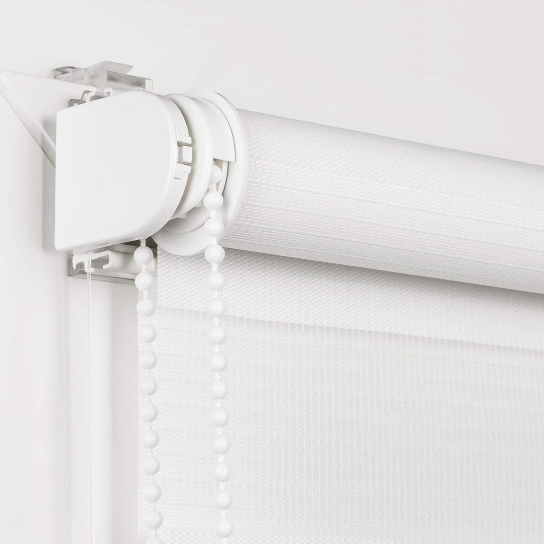 ROLLMAXXX Duo-rollo Doppelrollo Klemmfix ohne Bohren (120 x 150 cm, Grau) 120 x 150 cm Grau, 120 x 1