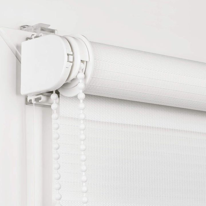 ROLLMAXXX Duo-rollo Doppelrollo Klemmfix ohne Bohren (90 x 220 cm, beige Melange) 90 x 220 cm Beige