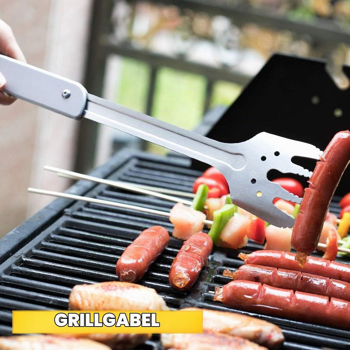 Roxon Grillbesteck (BBQ Tool) 6 in 1 ohne Gravur
