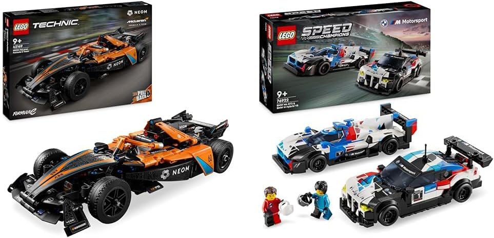 LEGO Technic NEOM McLaren Formula E Race Car & TBD SC 4 2024 Bundle mit TBD SC 4 2024, Bundle mit TB