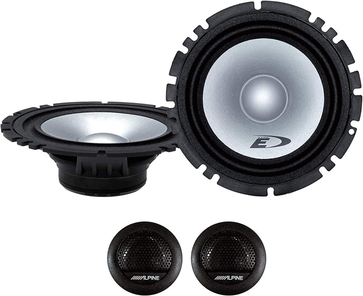 Alpine Typ-E-Serie SXE-1750S Autoradio 6,5 Zoll Komponente 2-Wege-Lautsprecher