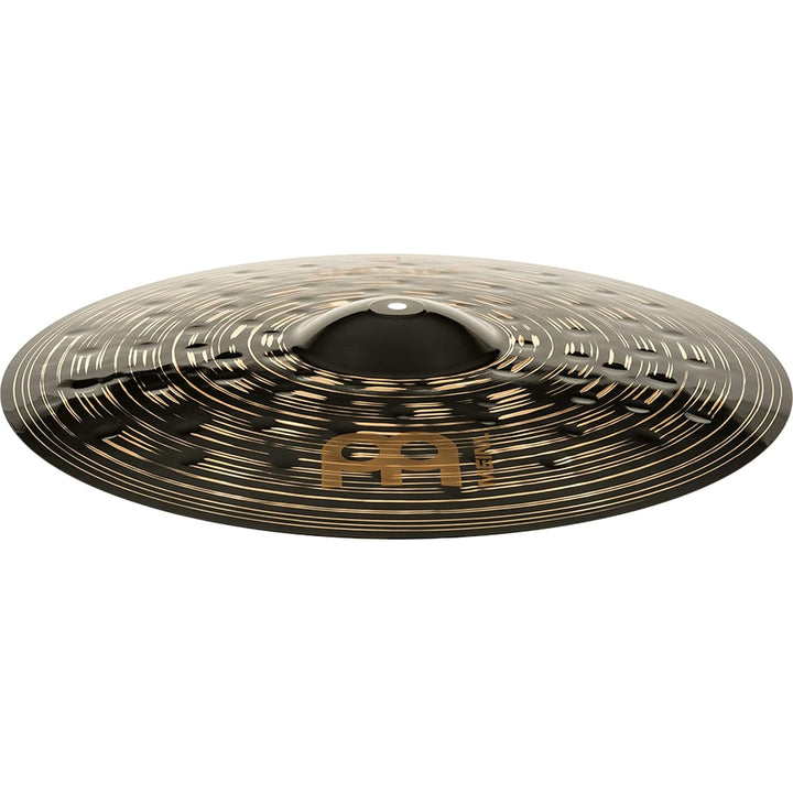 Meinl Cymbals Classics Custom Dark Crash 21 Zoll (Video) Schlagzeug Becken (53,34cm) B12 Bronze, Dun