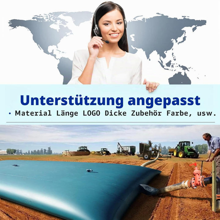 LTCANOPY Wasserspeicherblase,Faltbarer Wasserblasentank, Notwasserspeicher mit Wasserhahn,Notfall-Wa