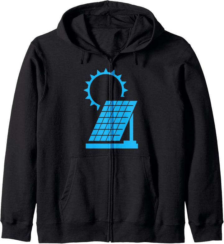 Solarkraft Photovoltaik Erneuerbare Energien Solar Energie Kapuzenjacke