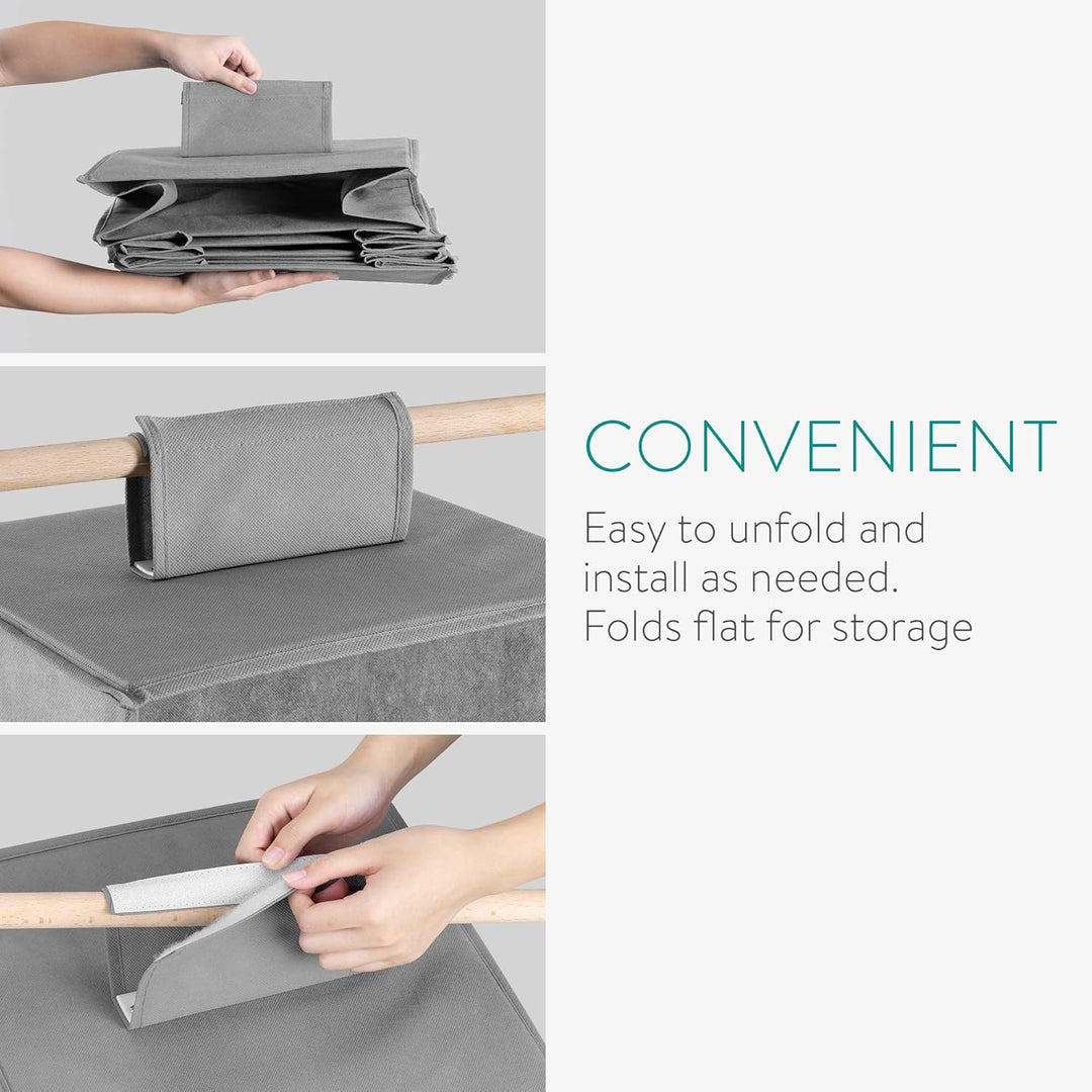 Navaris Hanging Shelf with Drawer