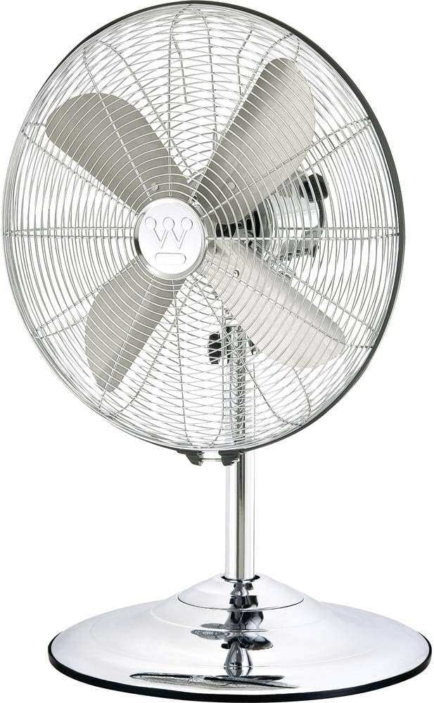 Westinghouse Lighting Silver Stream/ 40 cm, 3in1 Portable Ventilator, Installation als Tisch-, Stand