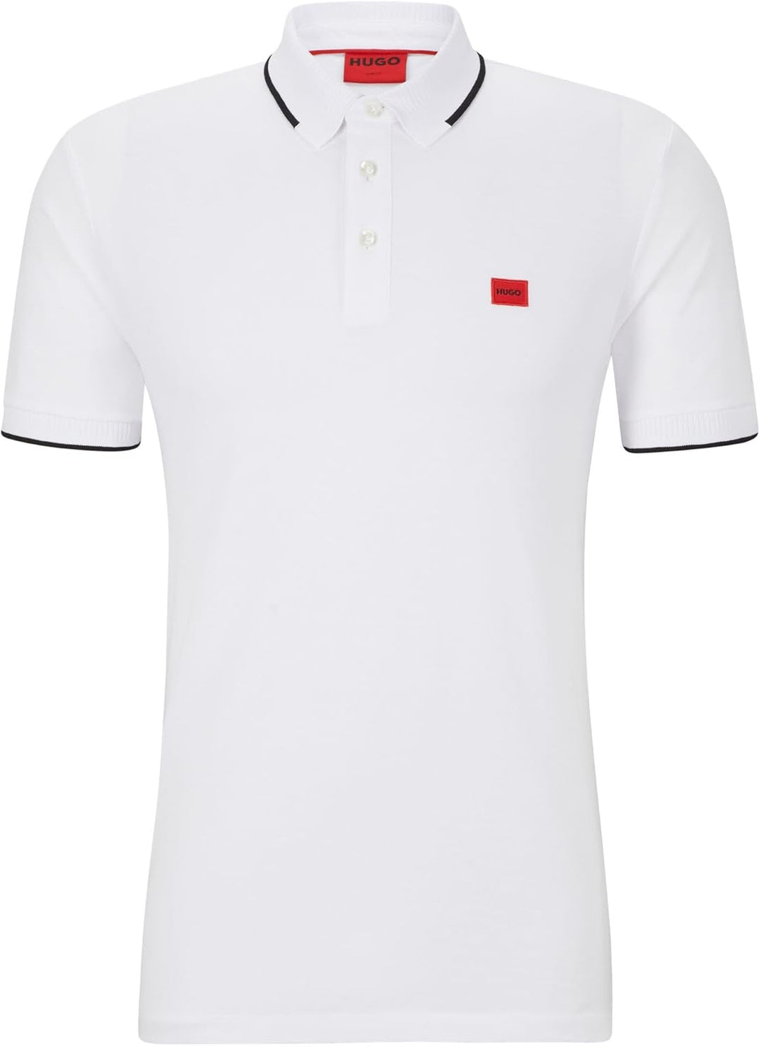 HUGO Herren Polo M Open White120, M Open White120