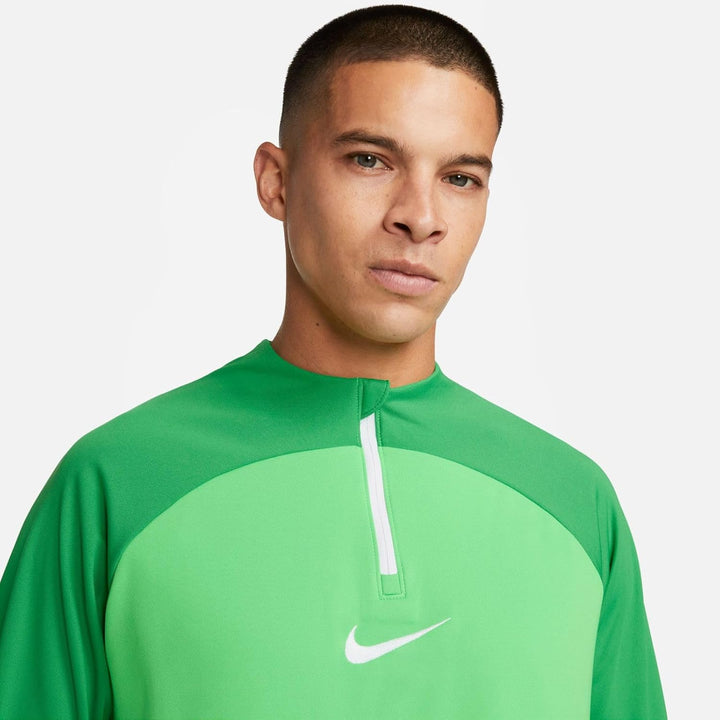 NIKE Herren Academy Drill T-Shirt S Green Spark/Lucky Green/White, S Green Spark/Lucky Green/White