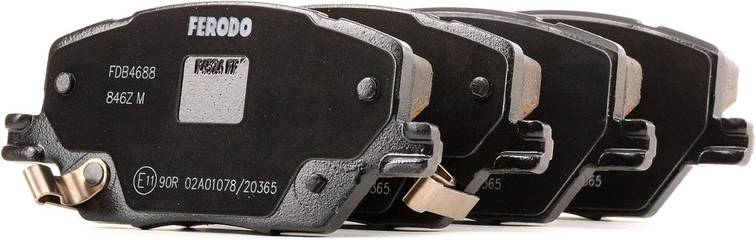 Ferodo fdb4688  Bremsbeläge Packs, 4-teilig