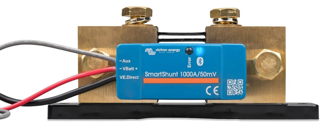 Victron Energy SmartShunt IP65 1000 Ampere Batteriewächter (Bluetooth), 1000 Amp