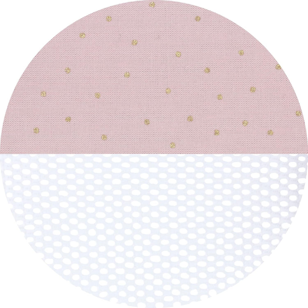 babybay Nestchen Mesh Royal passend für Modell Maxi, Boxspring, Comfort und Comfort Plus, rosé Glitz