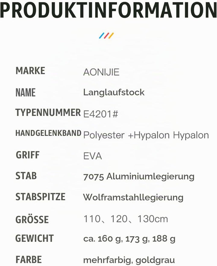 AONIJIE 2-Pack Faltbar Z-Wanderstöcken ultrakompakt Trekkingstöcke für Trekking, Wanderungen, Reisen