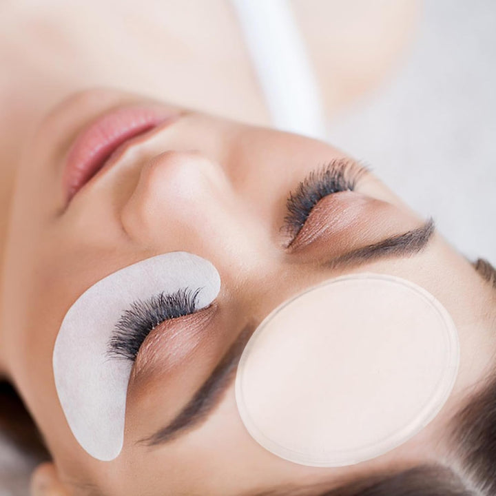 Zerodeko 5 Stück Silikonpad für Wimpern Runde Transparente Silikon Wimpernpalette Antistatisch für W
